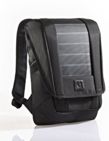unPlug Solar Backpack Black